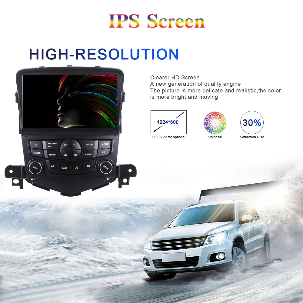 Автомобильный радиоприемник 2 Din gps Navi для Chevrolet Cruze 2008 2009 2010 2011 2012 2013 Android 9,0 PX6 DSP ips HDMI 4 Гб+ 64 Гб RDS Wi-Fi DAB