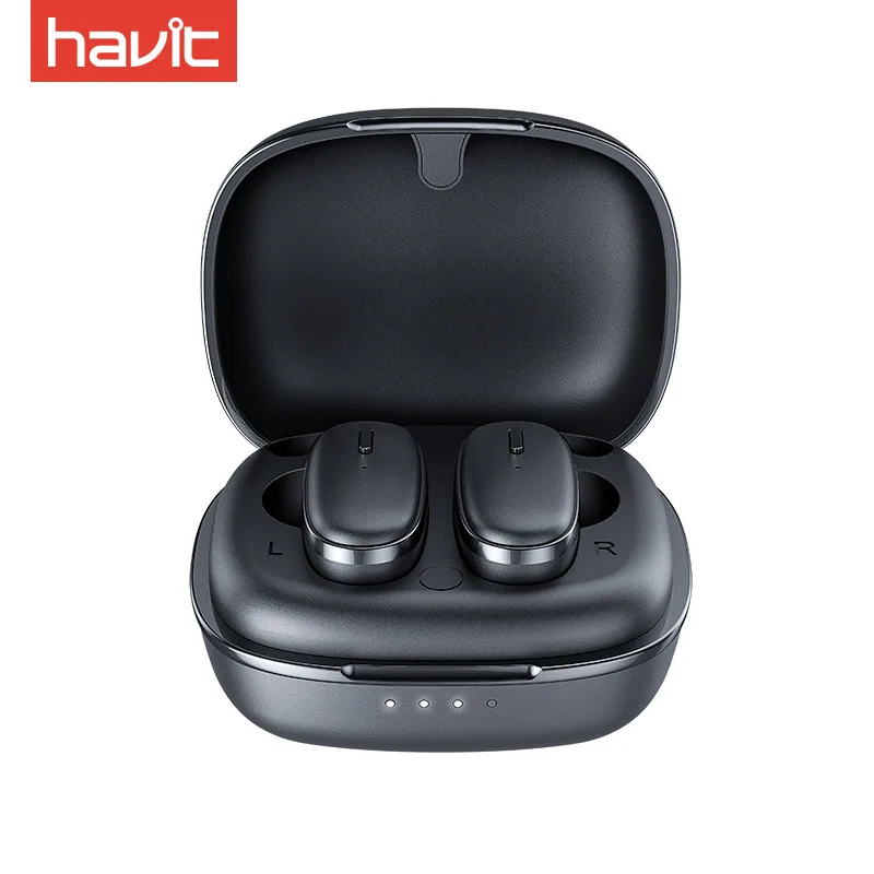 

Havit I91 True Wireless Earbuds TWS 5.0 In Ear Sports Bluetooth Earphons Noise Canceling HD Call 9D Stereo Dual Coil Speakers