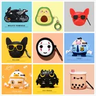 3D чехол для наушников Huawei Freebuds 3, силиконовый чехол с изображением милого тоста, собаки, мультяшный чехол для Huawei Freebuds 3 Pro, чехлы с брелоком