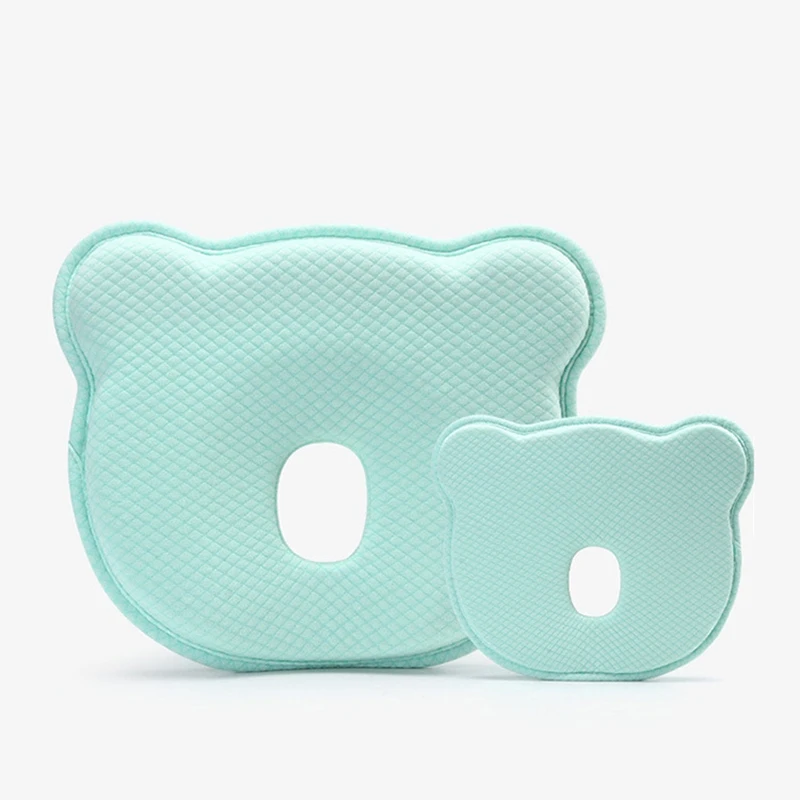 Baby Pillow Soft Infant Head Memory Foam Sleeping Cushion To Prevent Plagiocephaly Flat Syndrome | Мать и ребенок
