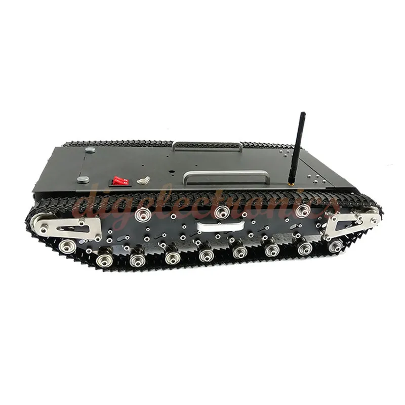 DIY сборка WT-500S металлический гусеничный пульт дистанционного управления Танк автомобиль робот гусеничный с умным шасси для Роботы инженерии