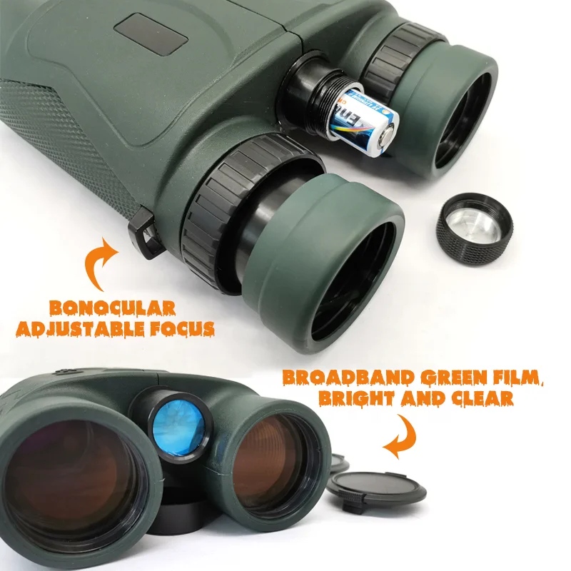 

Pro Slope Golf Rangefinder by Precision Pro Golf, Laser Golf Range Finder with Adaptive Slope Elevation Measurements, Pulse Vi