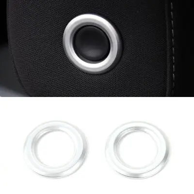 

Серебристая Накладка для регулировки подголовника для салона, 2 шт., для Chevrolet Camaro 16 - 20