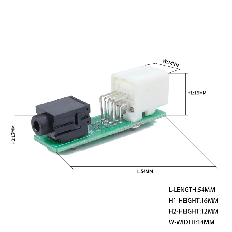 Новый Aux Стерео адаптер ремонт автомобиля аудио подходит для Toyota Corolla Rav4 86190
