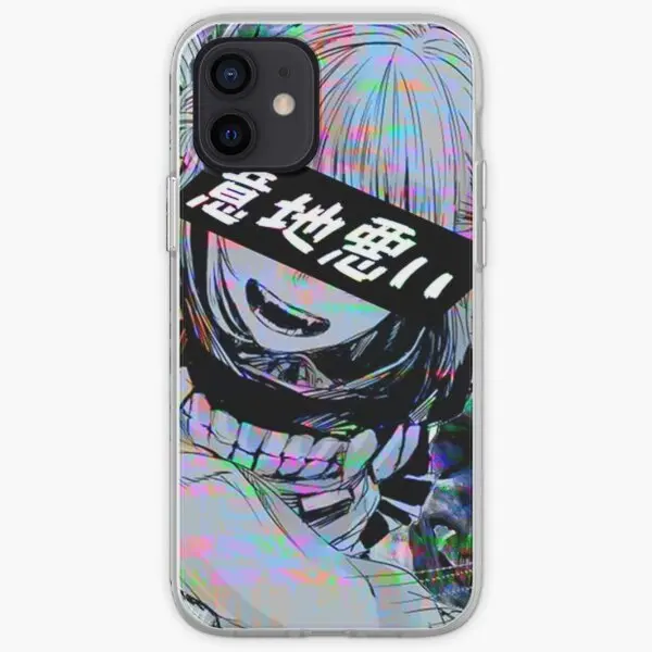 

Sadistic Toga Glitch Sad Japanese Anime Phone Case for iPhone X XS XR Max 6 6S 7 8 Plus 11 12 13 Pro Max Mini 5 5S SE Photos