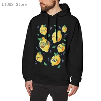 lemon faces hoodie sweatshirts harajuku creativity streetwear hoodies