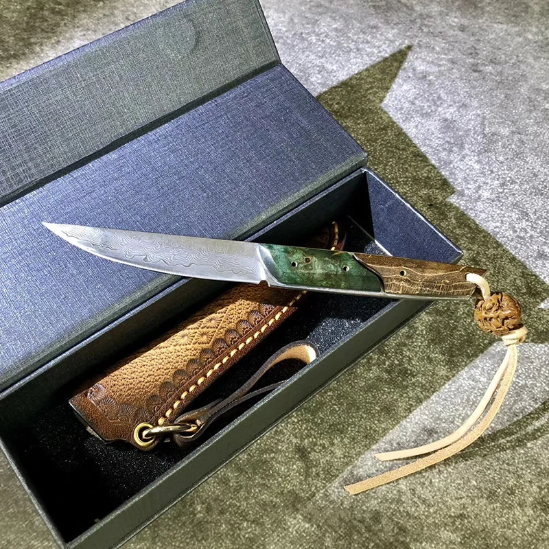 

Нож Jianmang для улицы, нож для ножа, нож для фруктов, нож шеф-повара ручной работы, нож сантоку, Бесплатная подарочная коробка