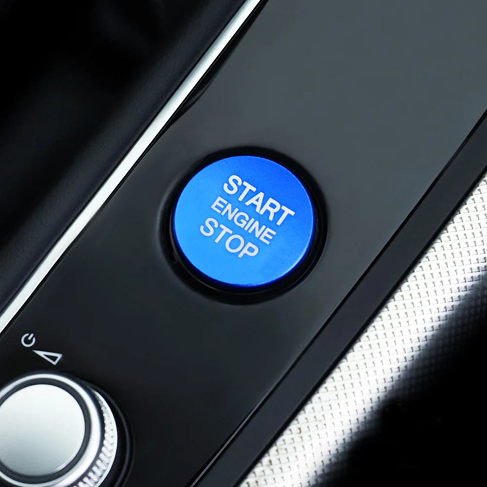 Декоративные наклейки на кнопку запуска двигателя автомобиля для Audi A4 A5 A6 A7 Q5 Q7