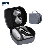 kiwi design hard travel case for oculus quest 2 waterproof shockproof carrying case protect quest 12 vr headset accessories
