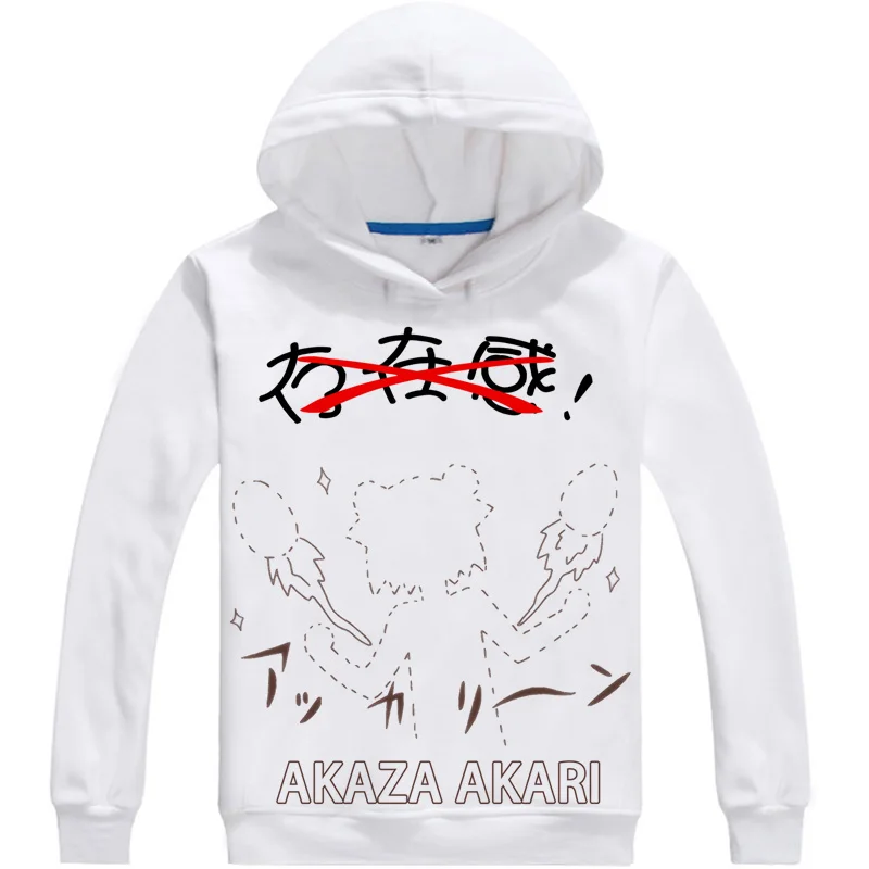 Толстовки Yuru Yuri для косплея Akaza Akari повседневные мужские флисовые толстовки с