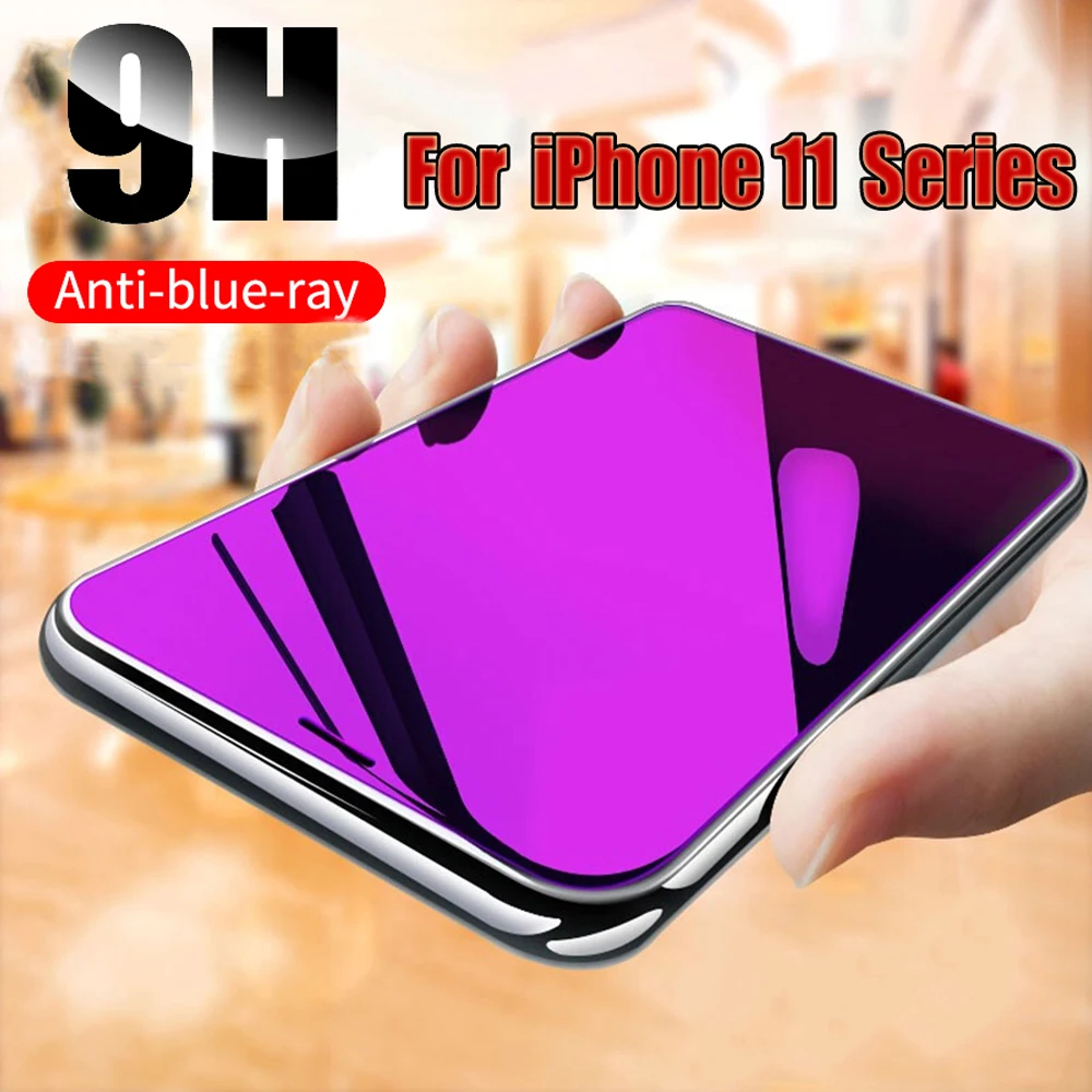 Защита от синего света для iphone 6 6s 7 8 plus x xr xs 11 pro max SE защитная пленка из закаленного