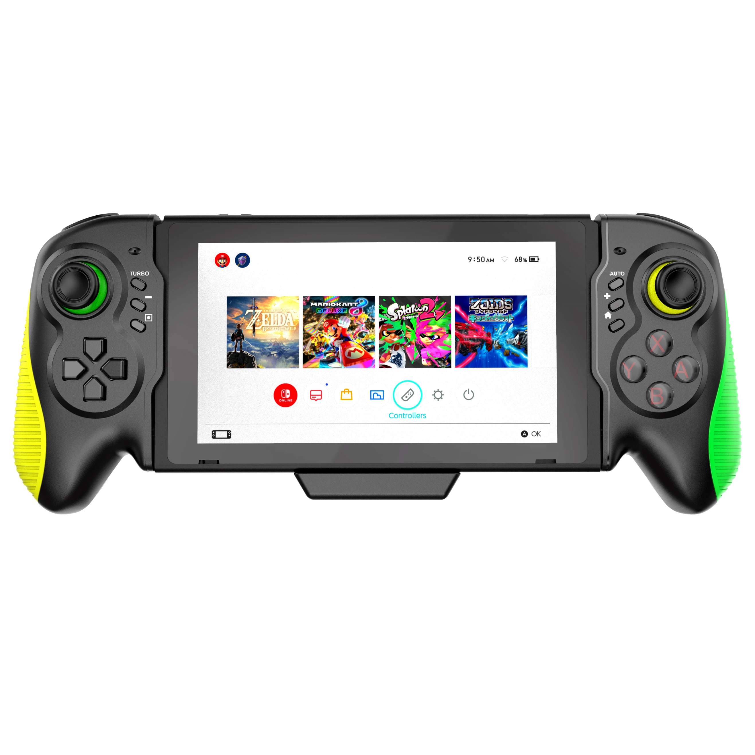 

Джойстик NES для N-switch game controller 6axies 2, виброджойстик с датчиком движения, полностью совместим с подключаемой консолью