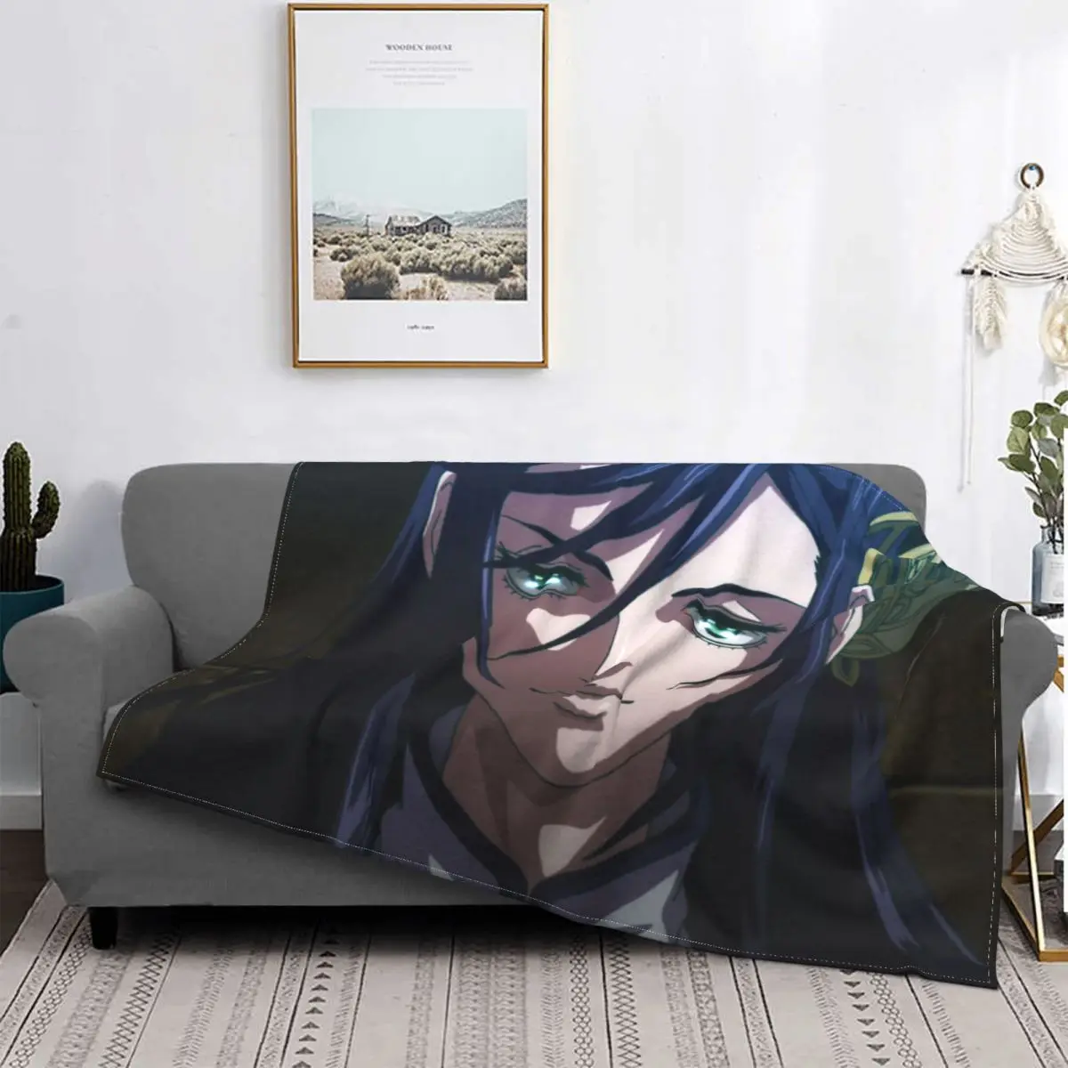 

Record of Ragnarok Anime Blanket Flannel Demigod Cozy Soft FLeece Bedspread