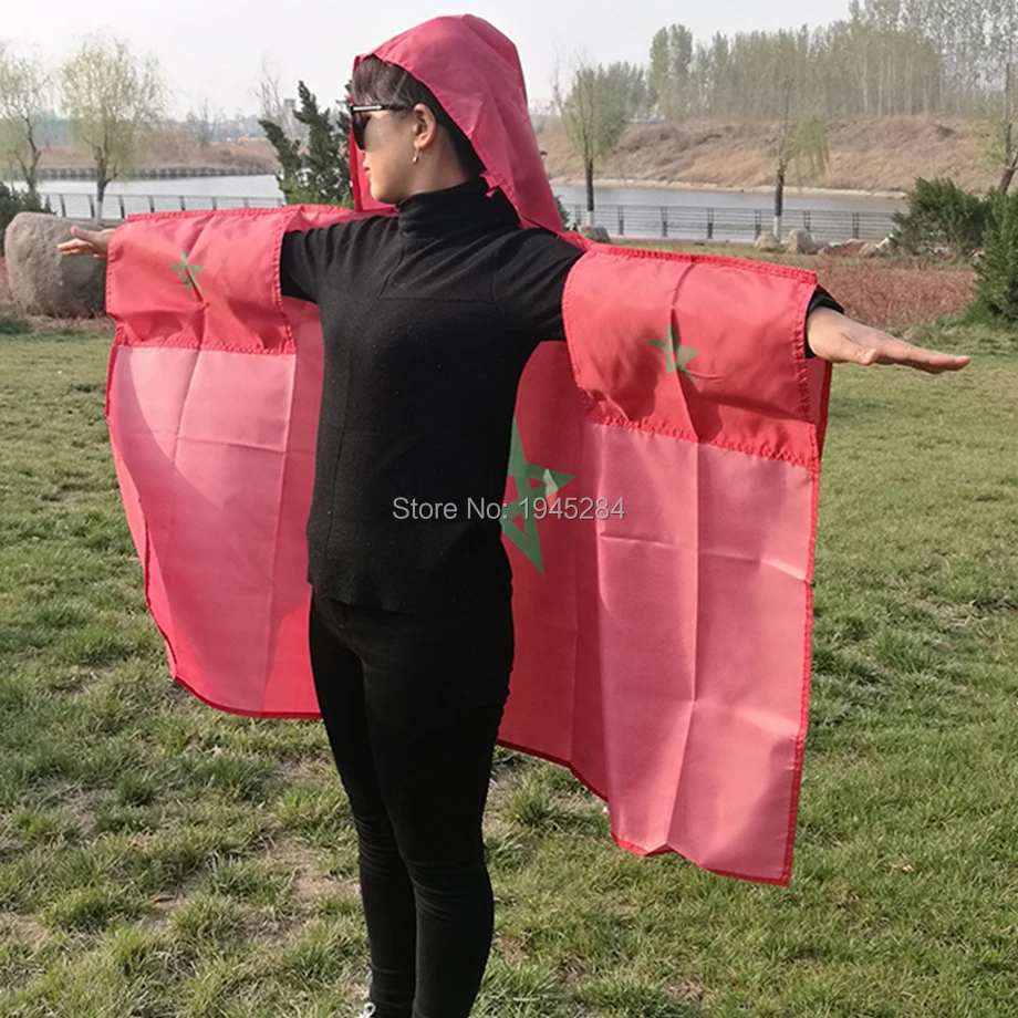 Марокканский флаг накидка марокканский Национальный баннер 3x5 футов 150x90 см