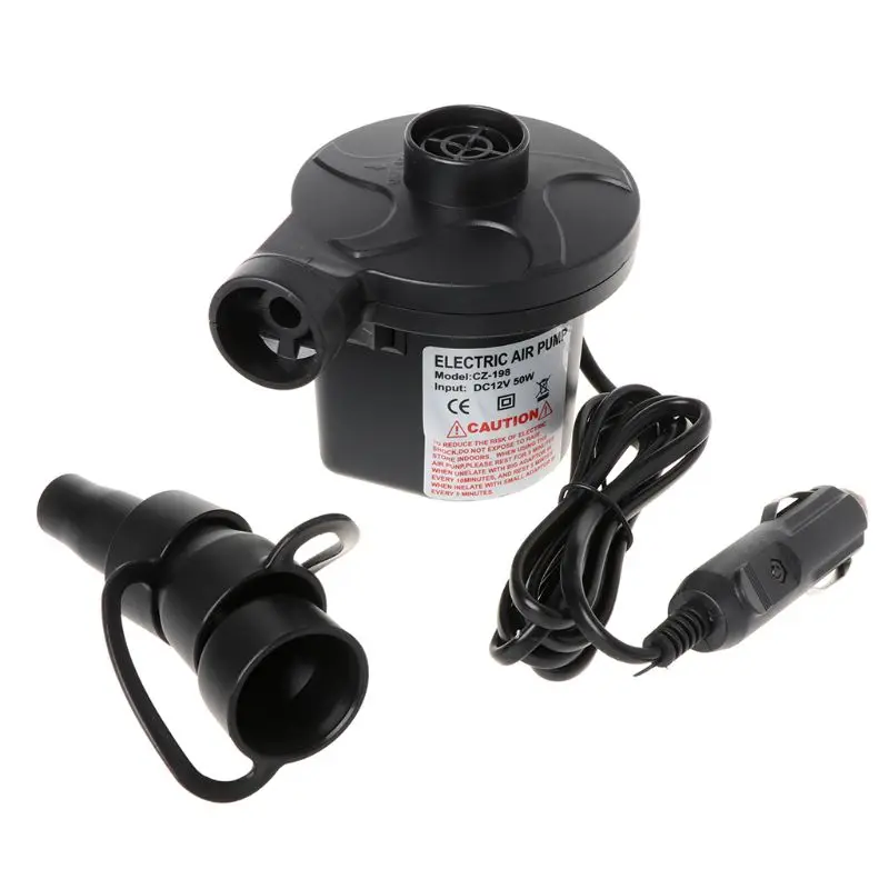 

Electric Air Pump Portable Air Mattress Pump Inflator Deflator For Inflatables #Sep.08