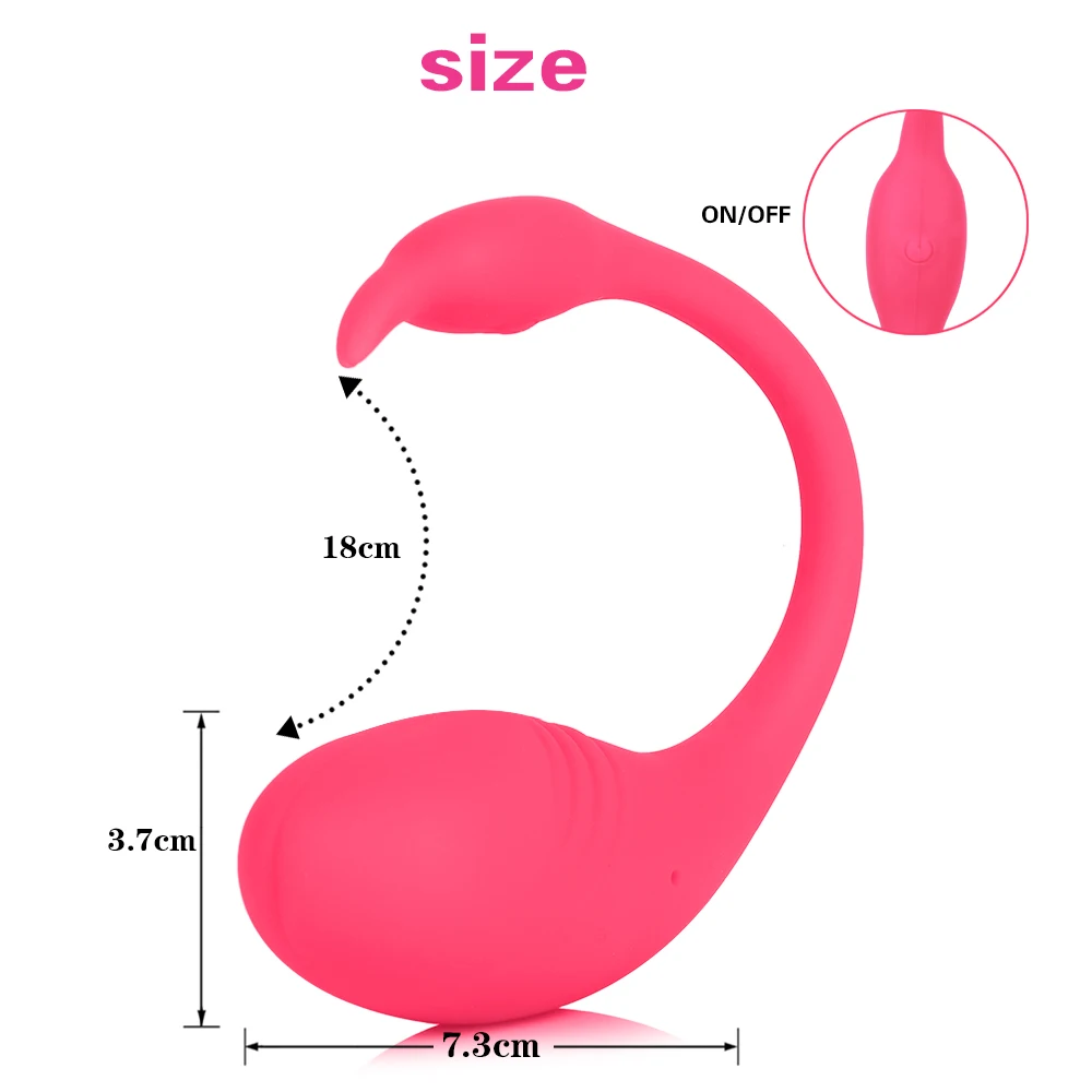 Носимое приложение умный пульт дистанционного управления Вибратор Вагина шарик
