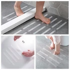 5 шт. Нескользящие прозрачные Нескользящие наклейки для ступенек лестницы для ванной и ванной