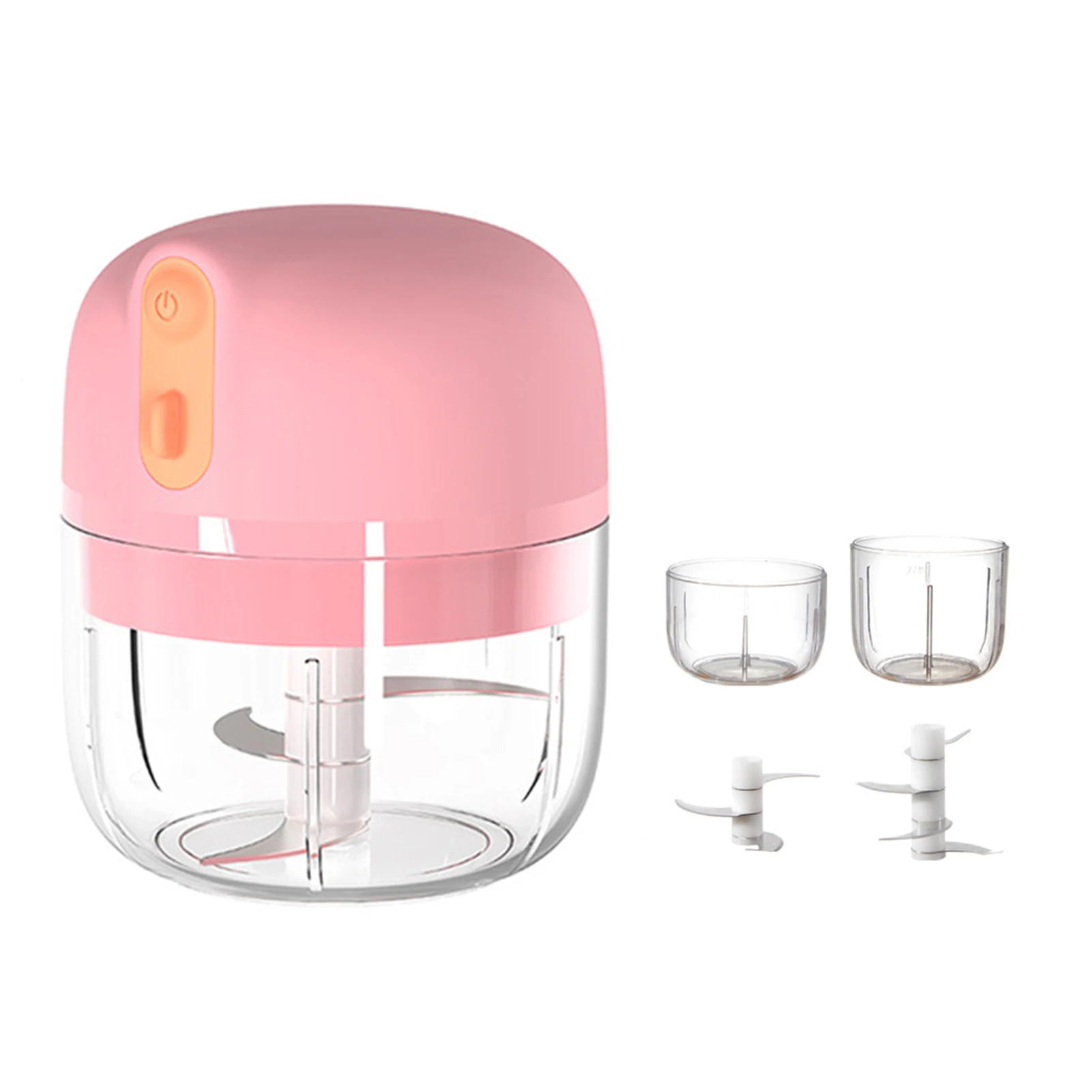 

Mincing Pepper Vegetable Ginger Home Kitchen Wireless Portable Mini Electric Garlic Chopper 250ml Onion Potato Slicing Tomato