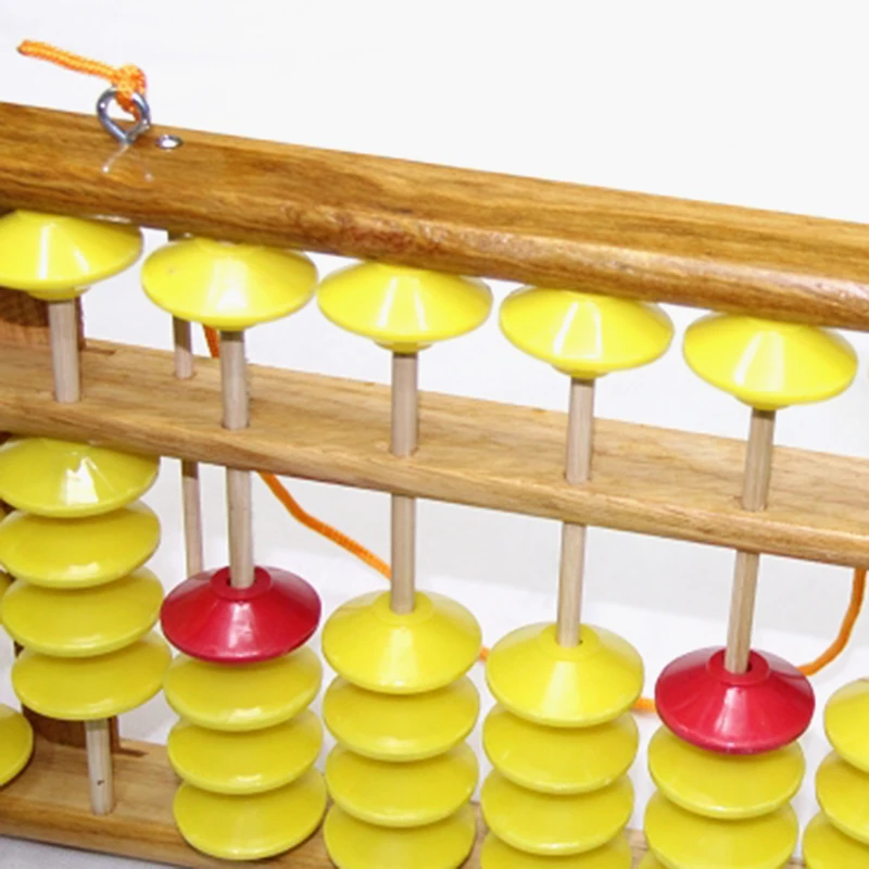 Китайский Abacus 13 колонна деревянная вешалка большой размер нескользящий