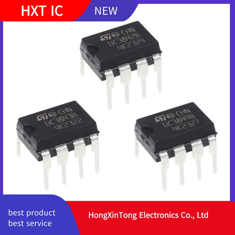 10 шт./лот UC3842BN UC3843BN UC3844BN UC3845BN UC3842B UC3843B UC3844B UC3845B DIP-8 | Электронные компоненты и