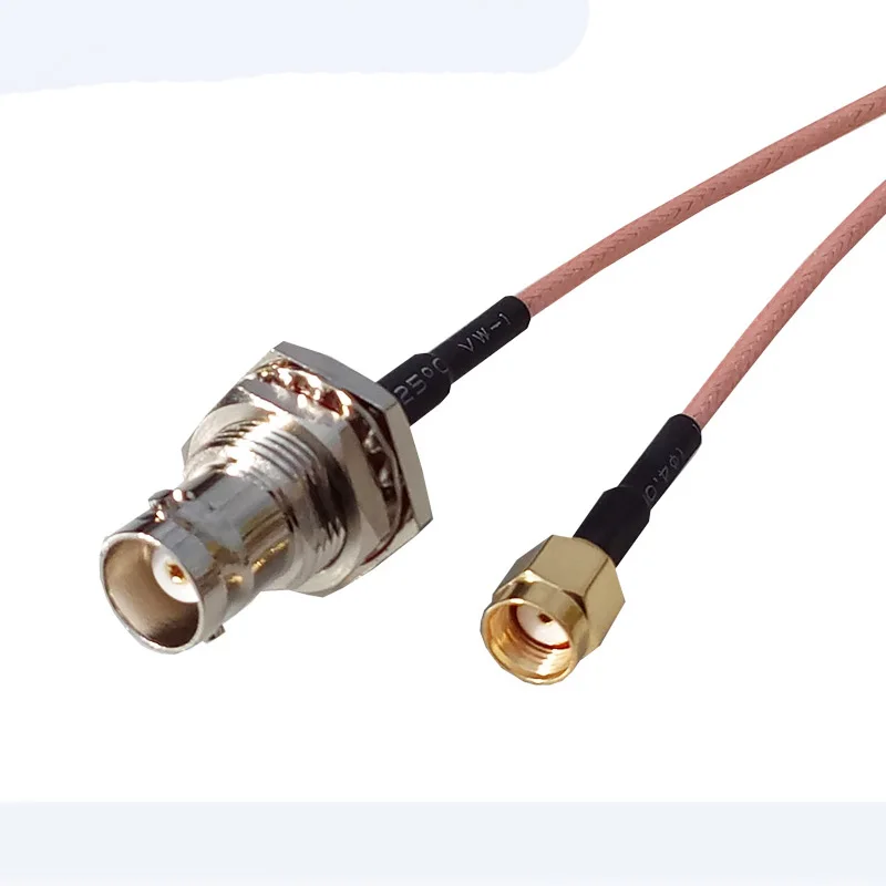 1 шт. RP SMA Male адаптер к гнезду BNC кабель RG316 Pigtail RF коаксиальный Удлинительный