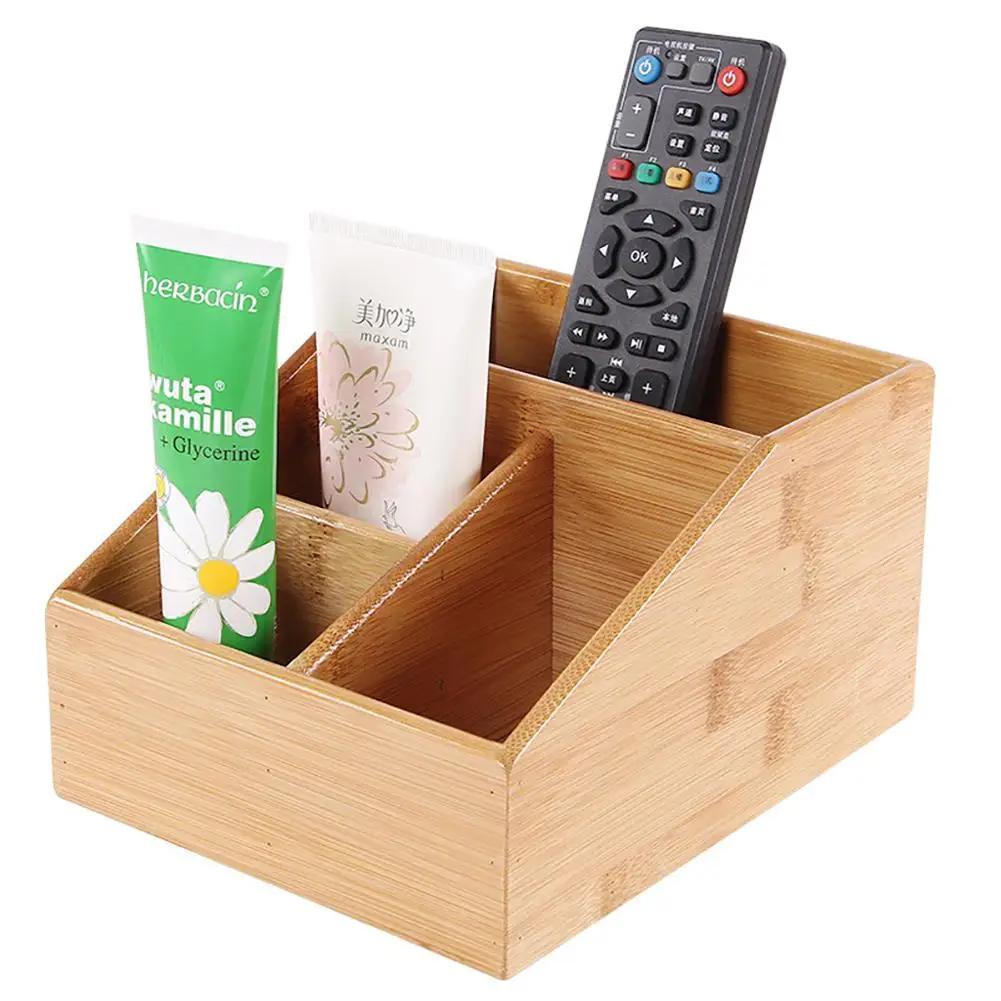 Многофункциональная коробка для салфеток инновационный бамбуковый Настольный