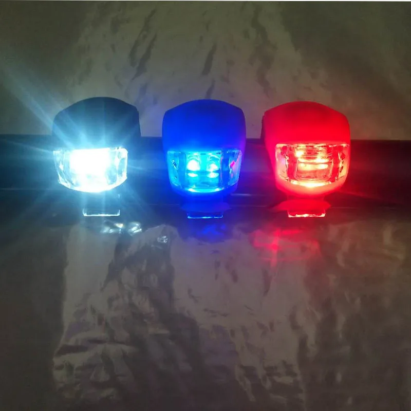 Светодиодный светильник для велосипеда силиконовый велосипедный фонарь