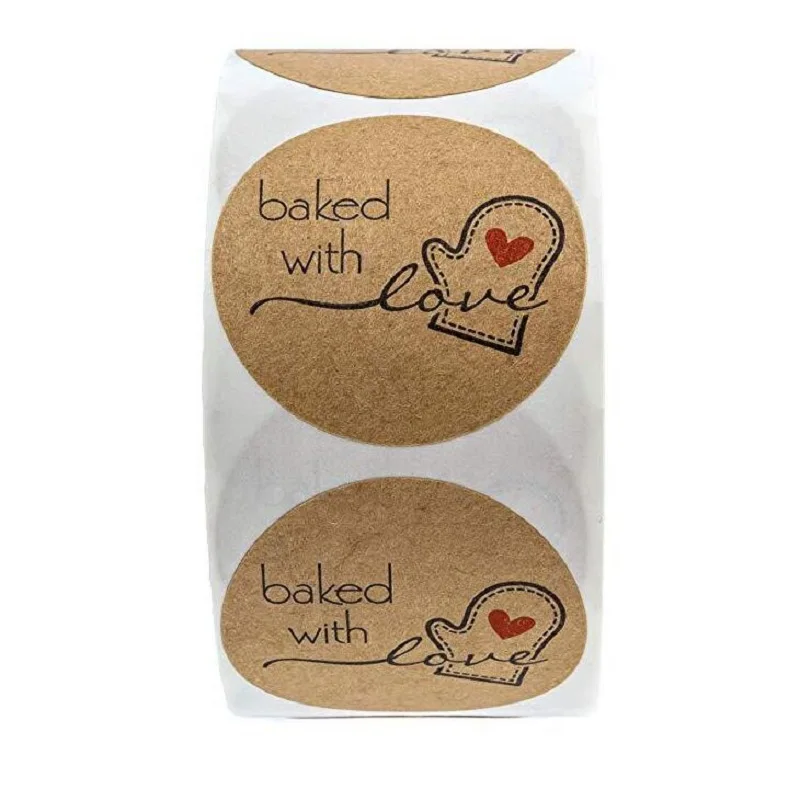 500 шт. круглых наклеек спасибо за празднование с нами наклейки для скрапбукинга