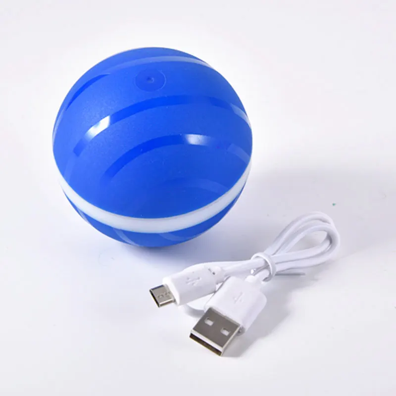 Пластик светящиеся злой Шар любимчика игрушки для собак и кошек Электрический