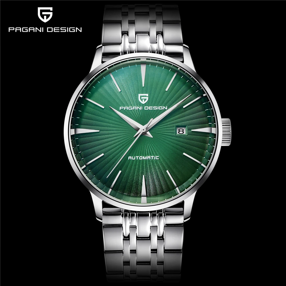PAGANI DESIGN Brand Watch Men Automatic Mechanical Wristwatches Mens Steel Waterproof Watches Business Men's Clock dropshipping