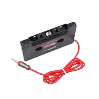 newest car cassette tape adapter cassette mp3 player aux cable cd player 3 5mm jack plug