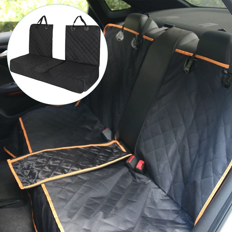 売る 後部座席用防水カバー,ペットと犬用のリアシート,保護マット,防水,車の後部座席用