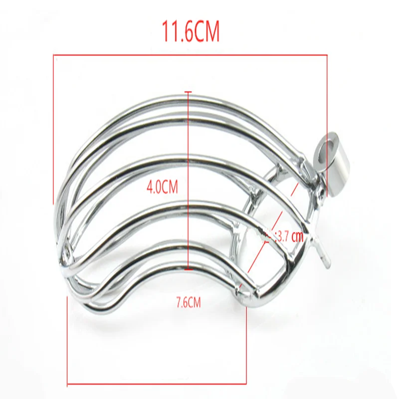 Мужской Пояс верности из нержавеющей стали клетка на член для мужчин