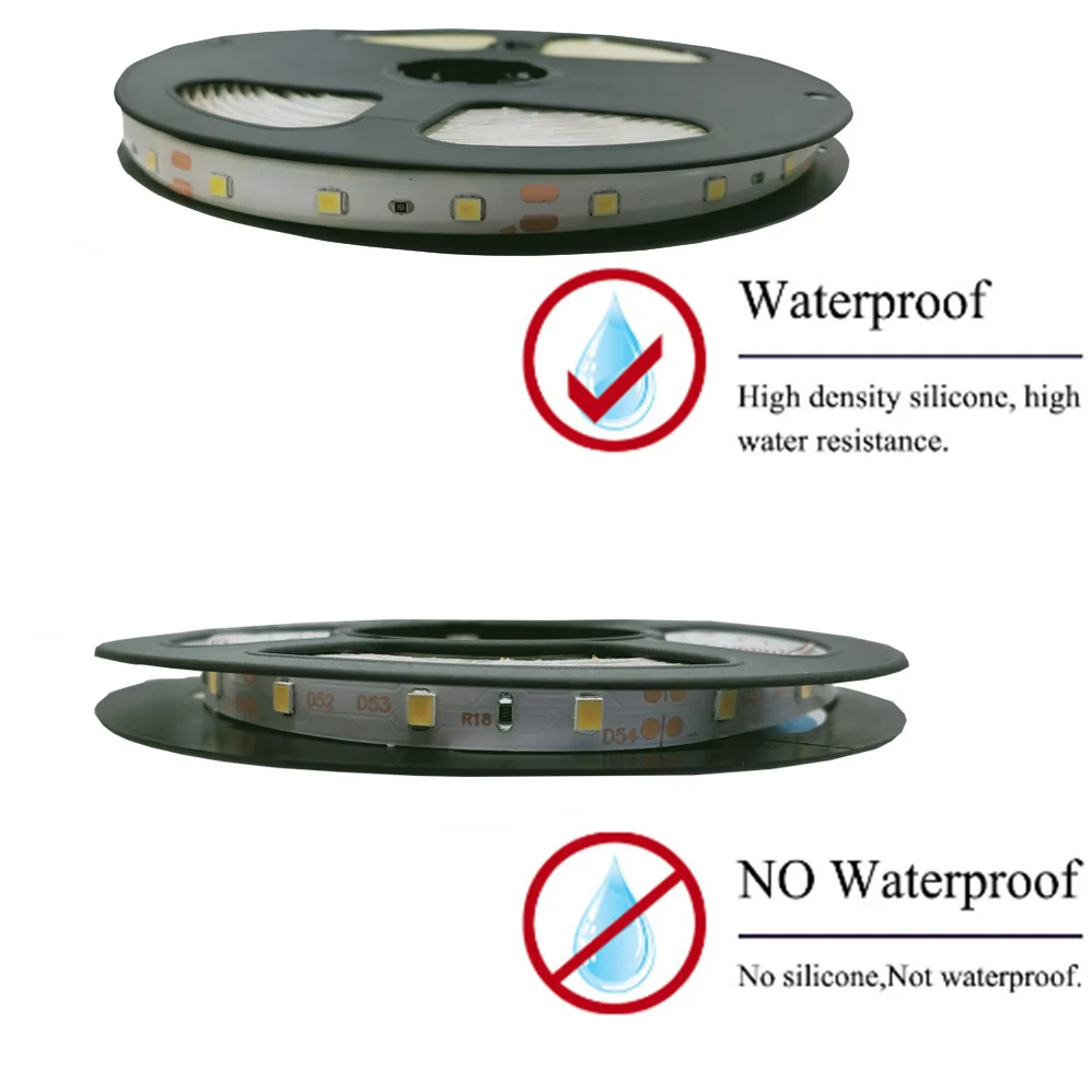 Светодиодный светильник DC 12V водонепроницаемый светодиодный s 60 s/M гибкий 300 S/5 M |