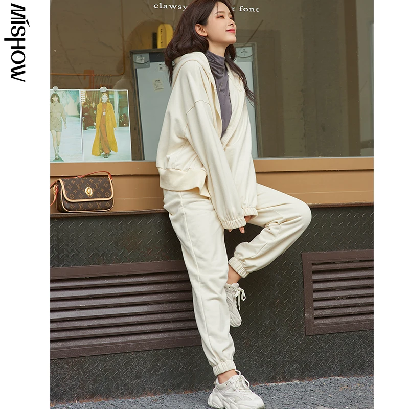 MISHOW/зимние комплекты одежды для женщин 2020 толстовки с длинными рукавами и