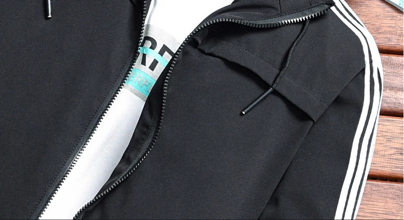 2019 мужские куртки с капюшоном весенне осенняя куртка бомбер пальто Модная