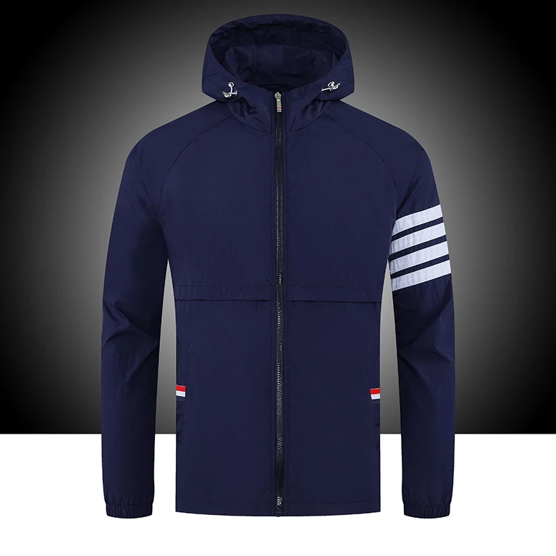 

2021 New Summer Jackets Men Clothing Streetwear Harajuku Techwear Jacket For Mens Style Korean Sun Protection Clothes Ultra-Thin