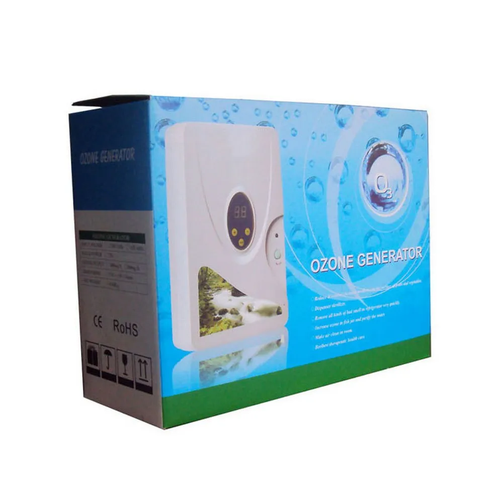 

600mg Ozone Generator Air Purifier Ozonizer Ozonizador Ozone Ozono Portable Oxygen Concentrator Water Purifying Sterilizing