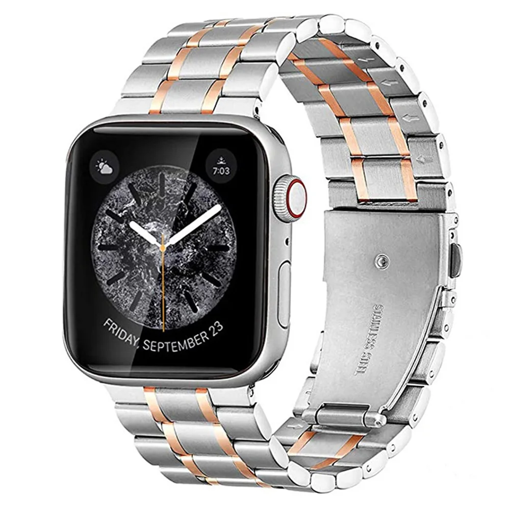 Ремешок для часов Apple Watch Band Series 7 6 5 4 3 SE браслет Iwatch 45 мм 41 44 40 42 38 мужчин и женщин -