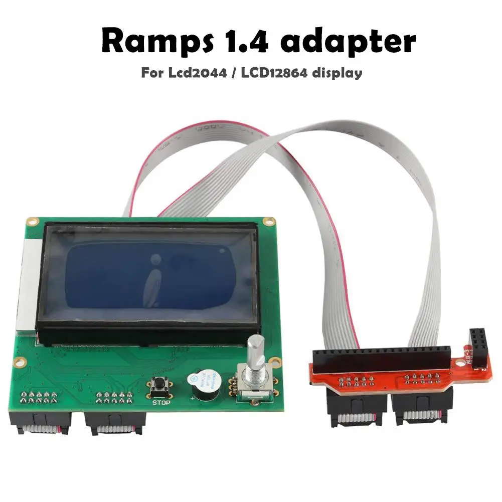 3D принтер RAMPS 1 4 разъем умный контроллер плата адаптер модуль для LCD 2004 12864|Детали и