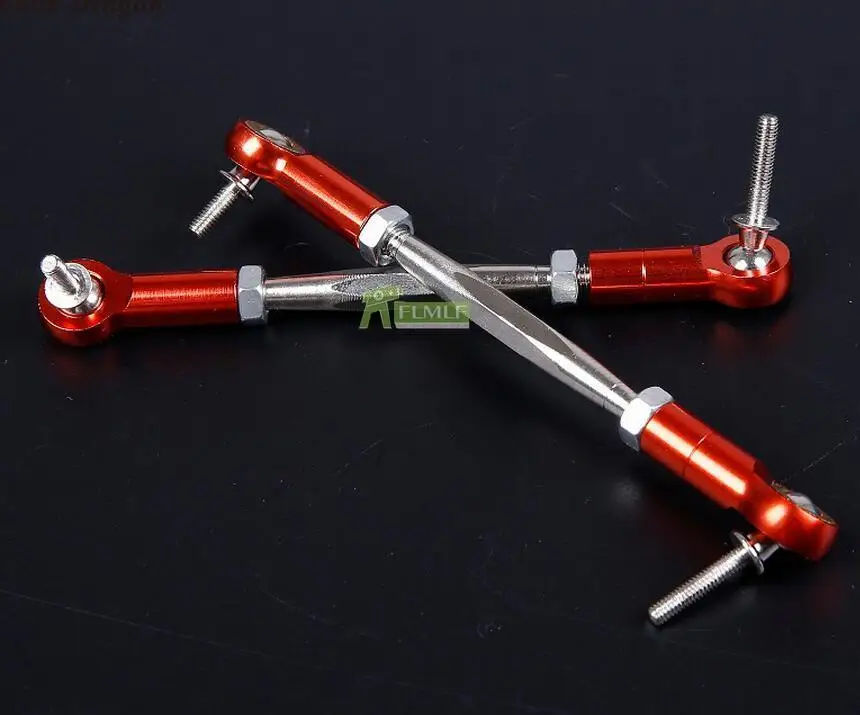 

Alloy CNC Steering Plate Set Steering Tie Rod Fit for 1/5 HPI ROVAN KM BAJA 5B 5T 5SC SS