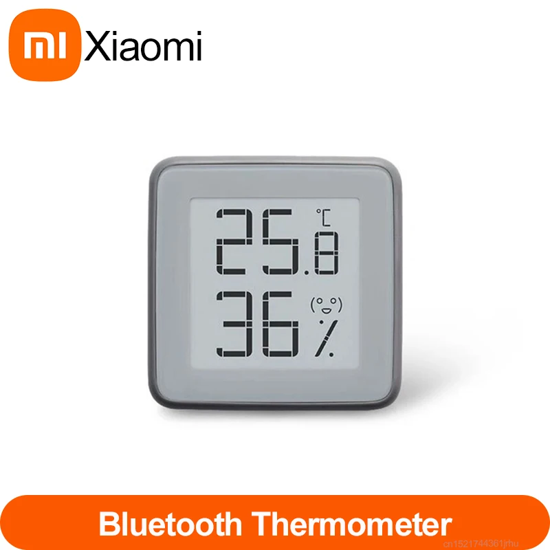 Original Xiaomi MMC E-Ink Screen BT2.0 Smart Bluetooth Thermometer Hygrometer Works with MIJIA App Home Gadget Tools