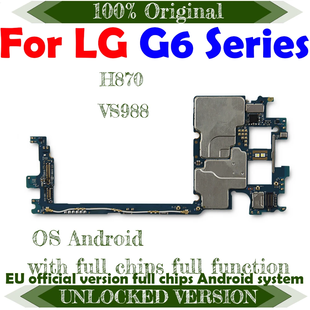 Европейская версия для LG G6 материнская плата разблокированная H870 VS988 H871 H872