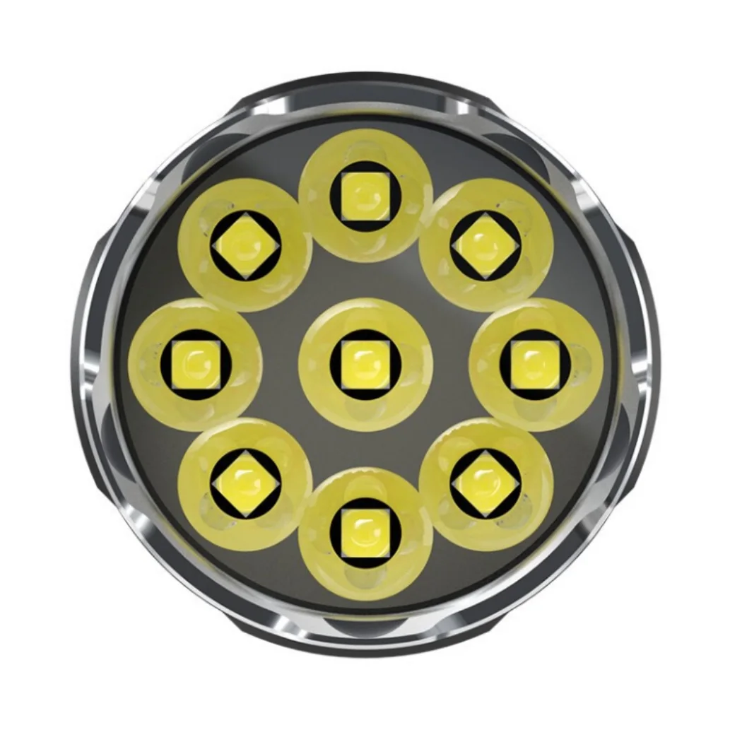 Цена Тактический фонарик Nitecore TM9KTAC, 98 000 лм, CREE XP-L2 HD USB, перезаряжаемый мощный светодиодный прожектор с батареей для кемпинга Купить Тактический фонарик Nitecore TM9KTAC, 98 000 лм, CREE XP-L2 HD USB, перезаряжаемый мощный светодиодный прожектор с батареей для кемпинга
