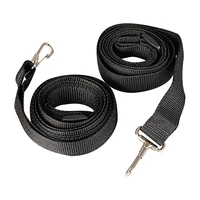carbole 2pcs black 78811 adjustable bimini boat top awning straps with snap hook adjustable up to 96 long