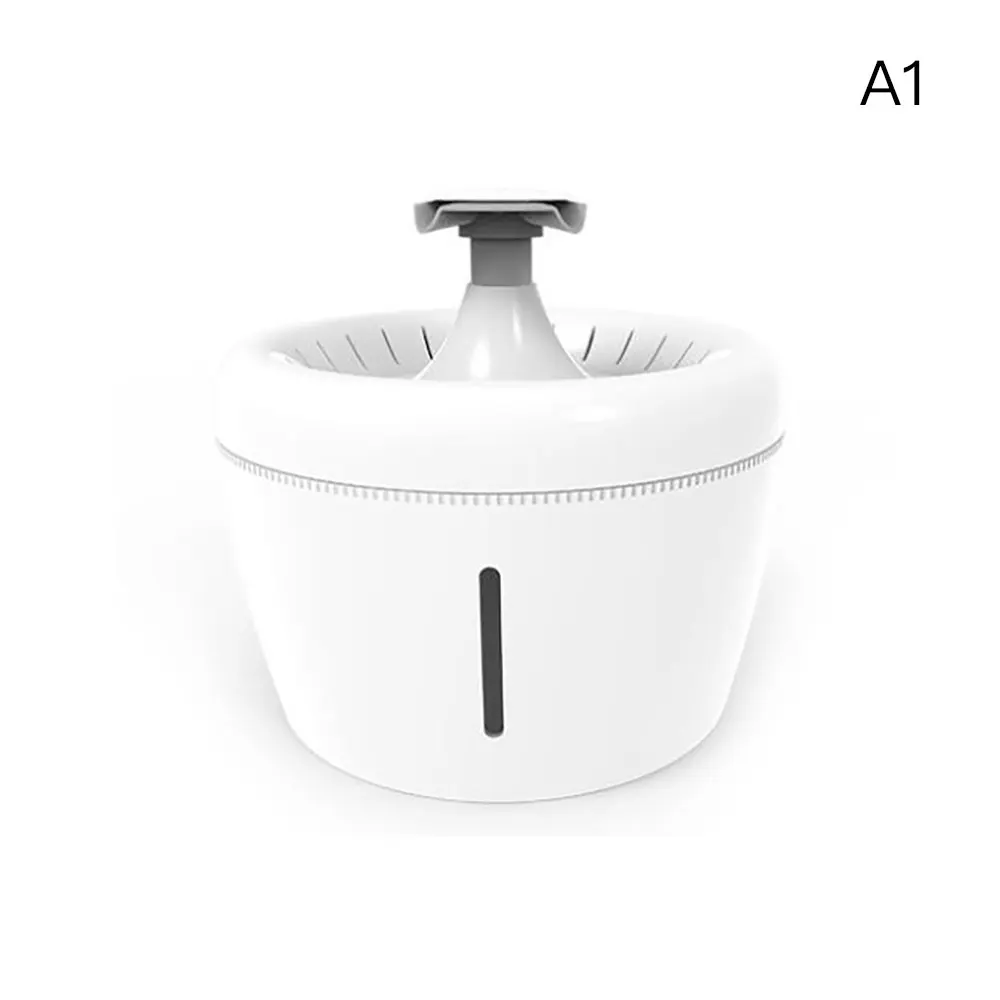 

2.5L Cat Water Fountain Filter Automatic Pet Drinking Dispenser Fountain USB Cabble Ultra Quiet For Cats And Dogs With Light