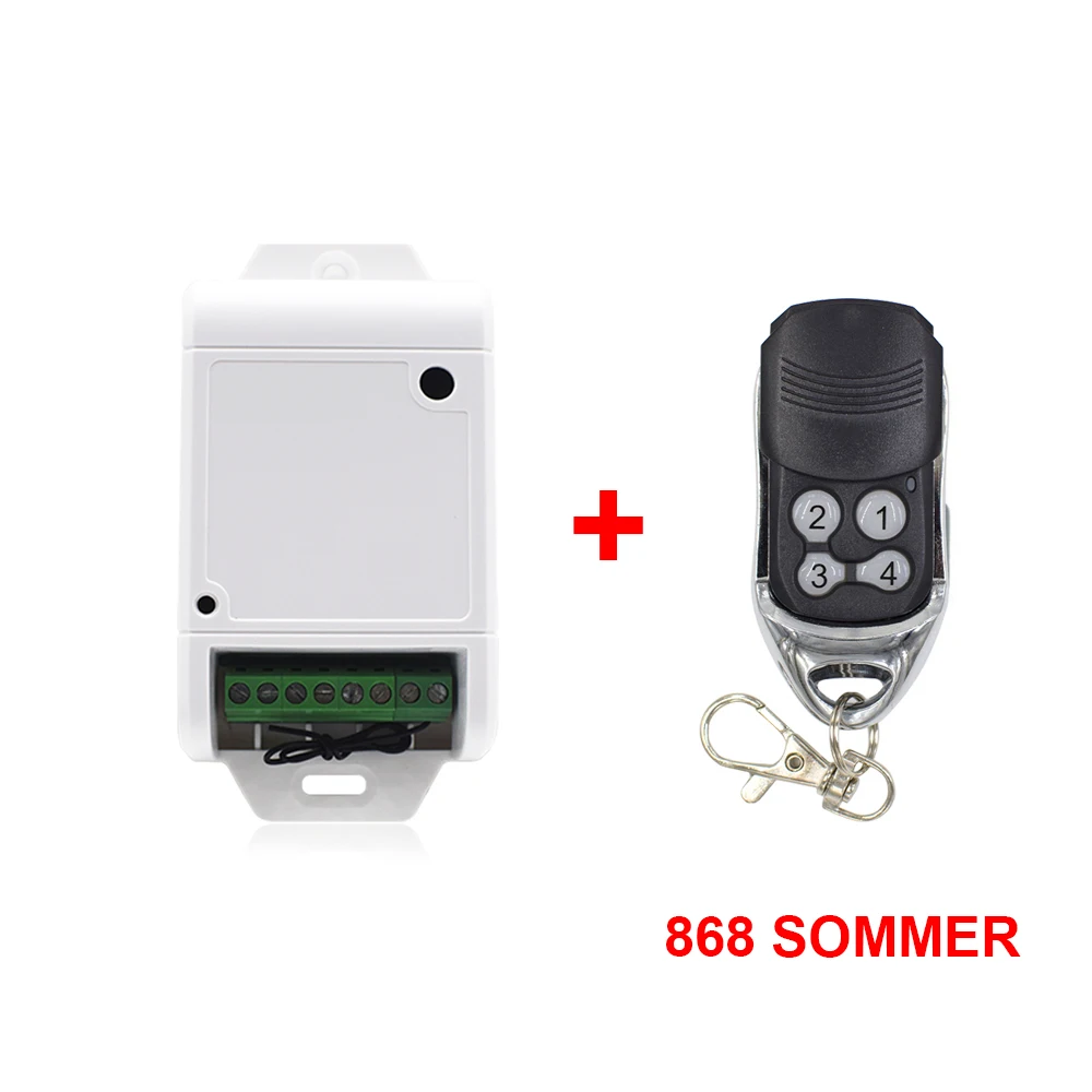 SOMMER 4020 868 пульт дистанционного управления 12/24 В AC DC 2 CH приемник Замена удаленной