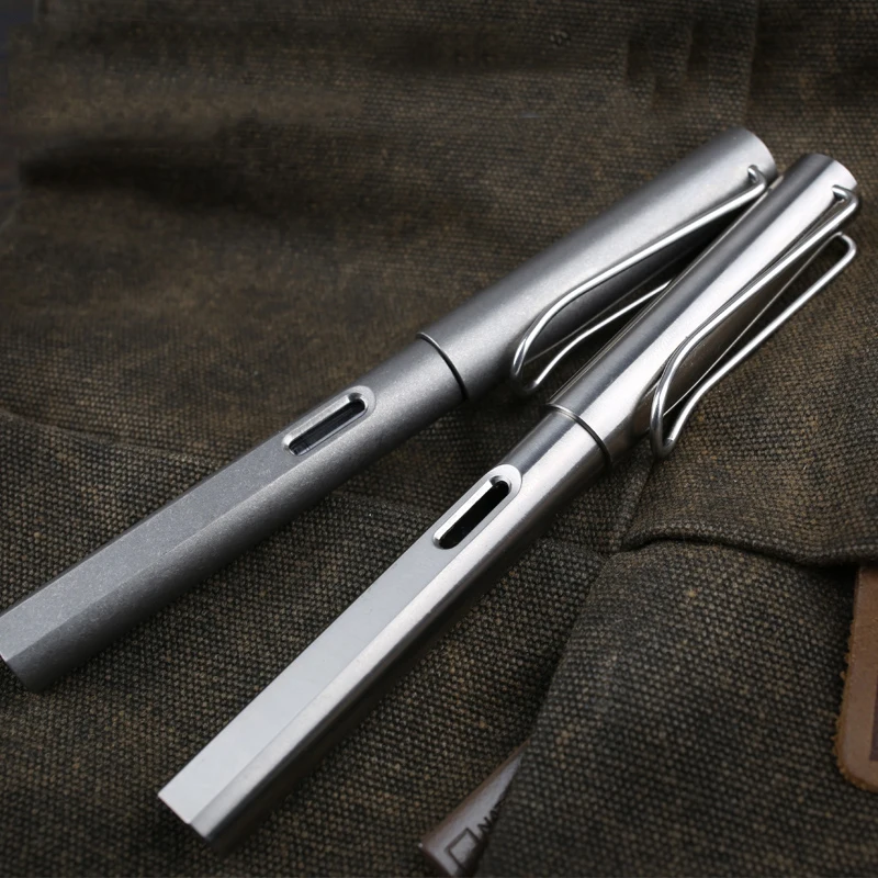 spesifikasi EDC Pena Taktis Paduan Titanium Dengan Alat Tulis Perlengkapan Portabel Multifungsi EDC