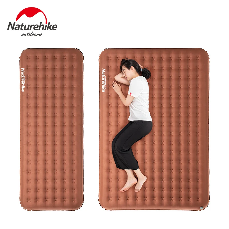 

Naturehike Ultralight 16cm Thickened Camping Mat Inflatable Mattress 1-2 Persons TPU Waterproof Air Bed Outdoor Portable Mat
