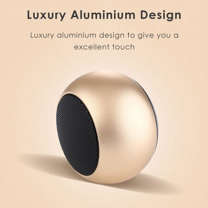 

Мини портативный Bluetooth-динамик стерео сабвуфер Громкая связь динамик с беспроводным микрофоном